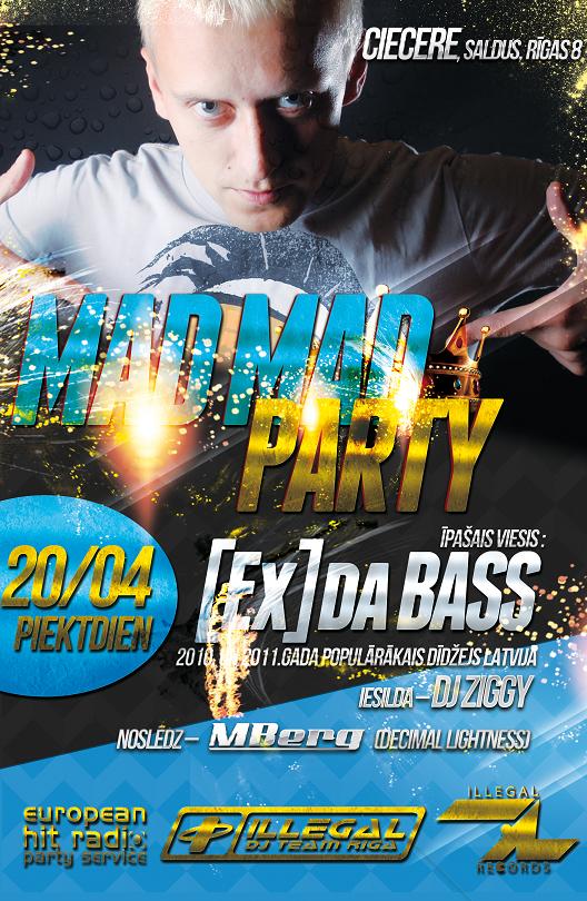 Mad Mad Party afisha